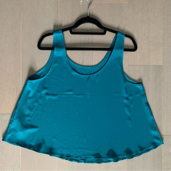 Forever 21 Teal Blue Tank Top - Picture 2 of 4